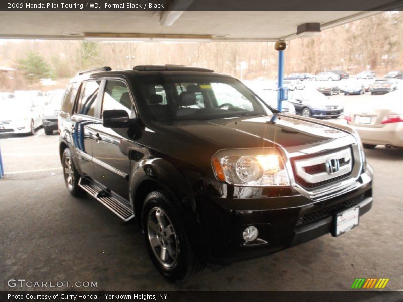 Formal Black / Black 2009 Honda Pilot Touring 4WD