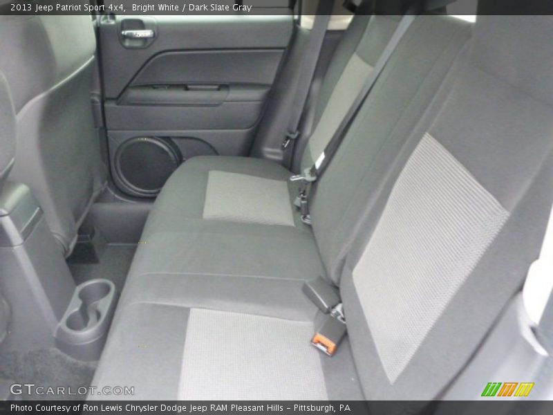 Bright White / Dark Slate Gray 2013 Jeep Patriot Sport 4x4