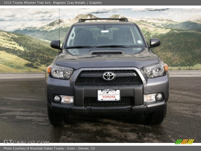 Magnetic Gray Metallic / Graphite 2013 Toyota 4Runner Trail 4x4