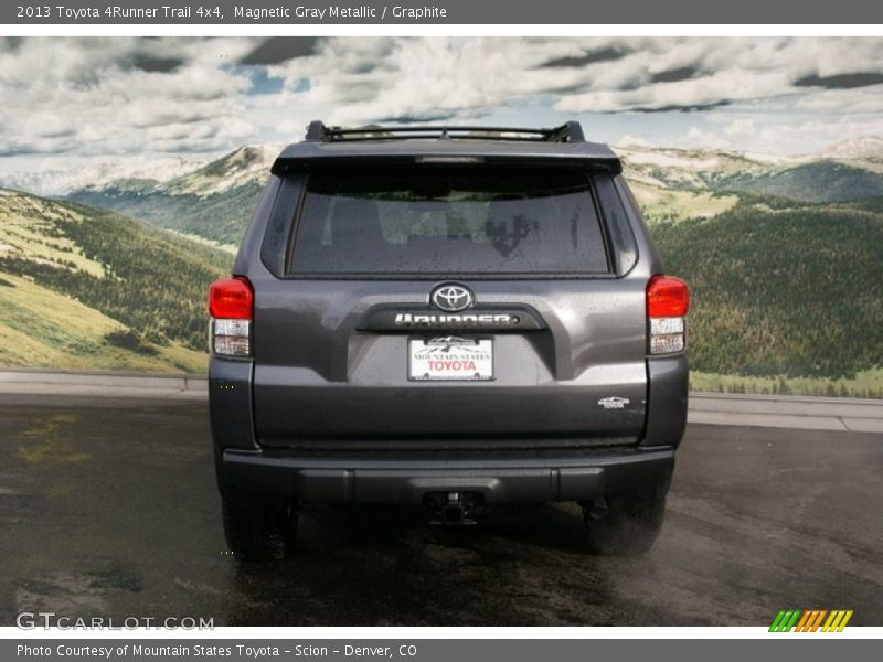Magnetic Gray Metallic / Graphite 2013 Toyota 4Runner Trail 4x4
