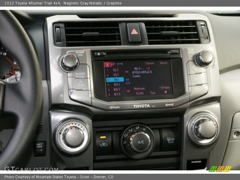 Magnetic Gray Metallic / Graphite 2013 Toyota 4Runner Trail 4x4
