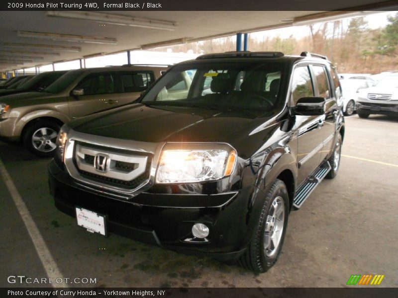 Formal Black / Black 2009 Honda Pilot Touring 4WD