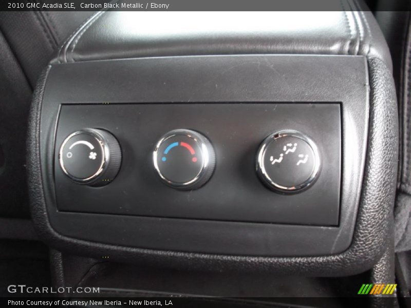Carbon Black Metallic / Ebony 2010 GMC Acadia SLE