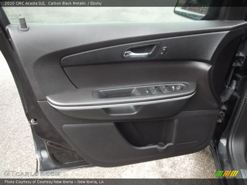 Carbon Black Metallic / Ebony 2010 GMC Acadia SLE