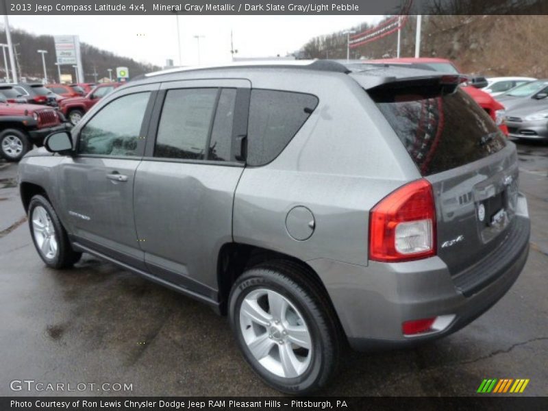 Mineral Gray Metallic / Dark Slate Gray/Light Pebble 2013 Jeep Compass Latitude 4x4