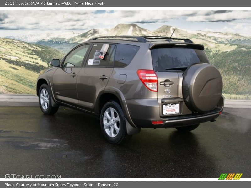 Pyrite Mica / Ash 2012 Toyota RAV4 V6 Limited 4WD