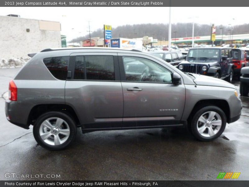 Mineral Gray Metallic / Dark Slate Gray/Light Pebble 2013 Jeep Compass Latitude 4x4