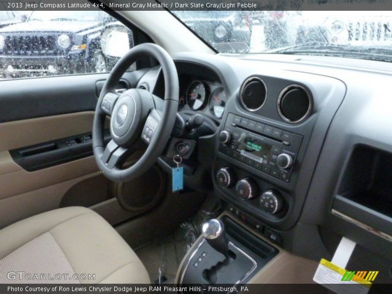 Mineral Gray Metallic / Dark Slate Gray/Light Pebble 2013 Jeep Compass Latitude 4x4