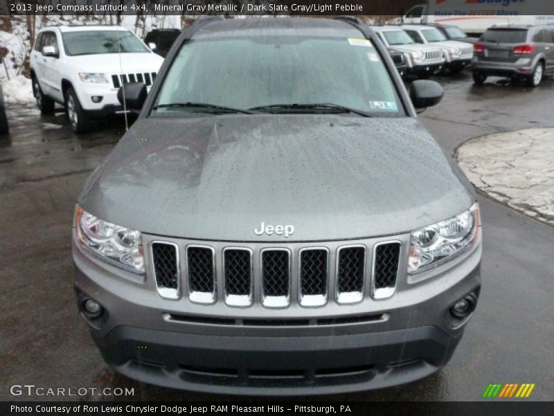 Mineral Gray Metallic / Dark Slate Gray/Light Pebble 2013 Jeep Compass Latitude 4x4