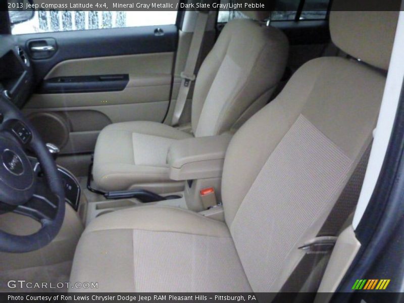 Mineral Gray Metallic / Dark Slate Gray/Light Pebble 2013 Jeep Compass Latitude 4x4