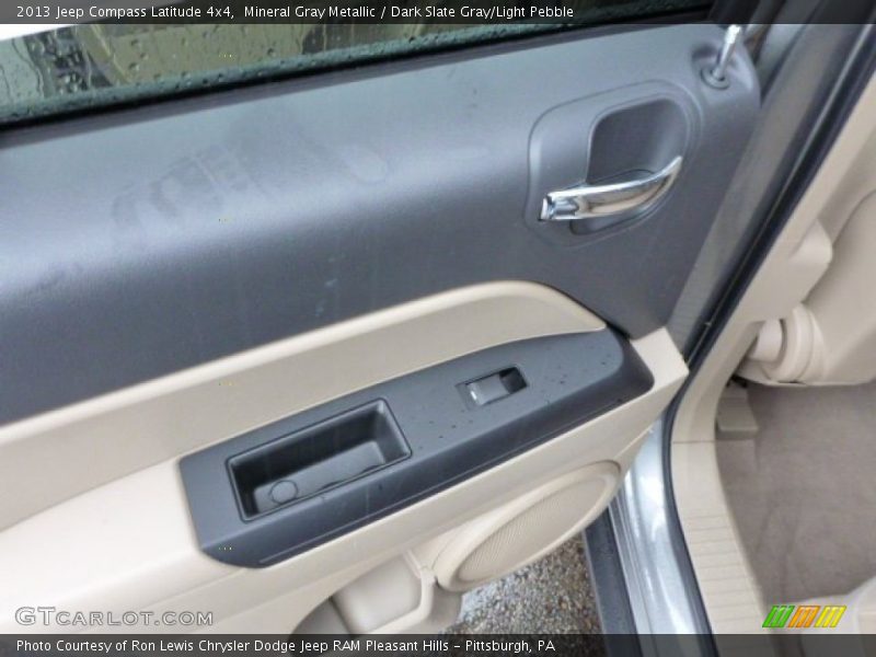 Mineral Gray Metallic / Dark Slate Gray/Light Pebble 2013 Jeep Compass Latitude 4x4