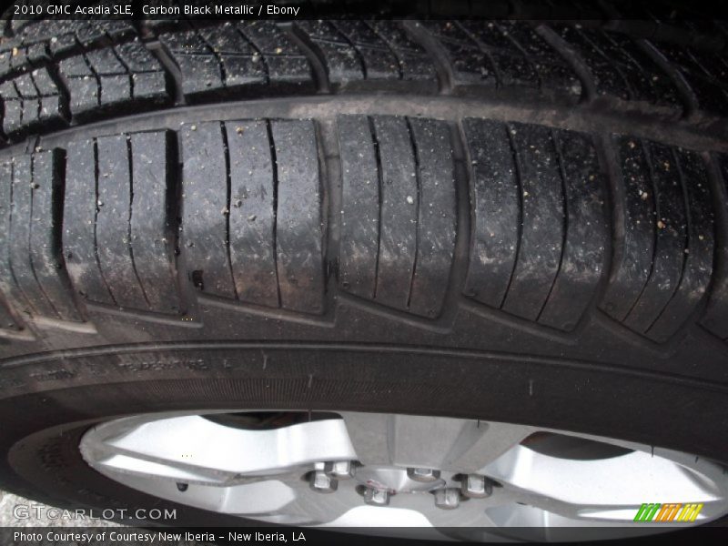 Carbon Black Metallic / Ebony 2010 GMC Acadia SLE