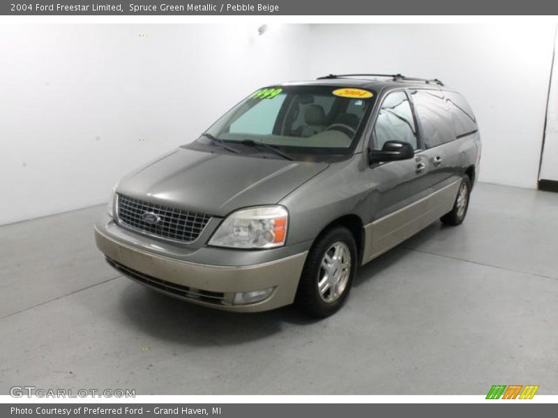 Spruce Green Metallic / Pebble Beige 2004 Ford Freestar Limited