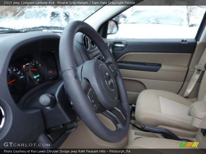 Mineral Gray Metallic / Dark Slate Gray/Light Pebble 2013 Jeep Compass Latitude 4x4