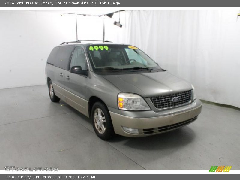 Spruce Green Metallic / Pebble Beige 2004 Ford Freestar Limited