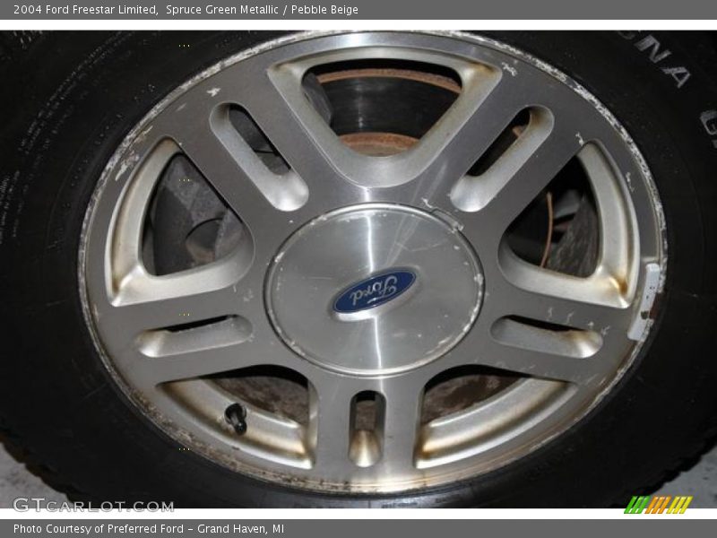 Spruce Green Metallic / Pebble Beige 2004 Ford Freestar Limited