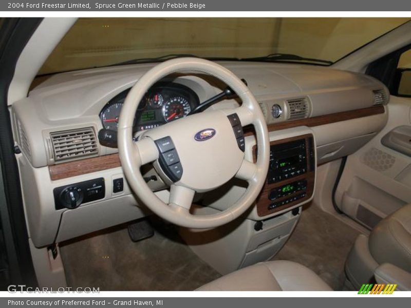  2004 Freestar Limited Pebble Beige Interior