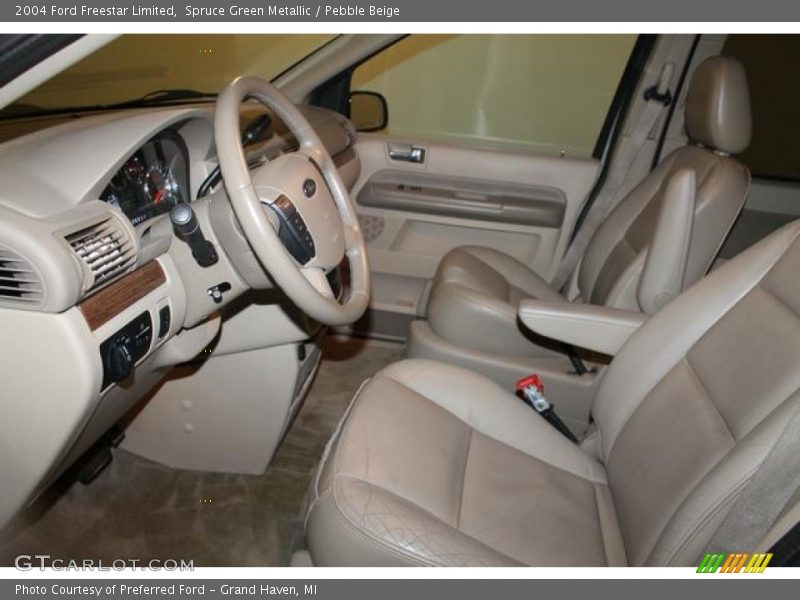 Spruce Green Metallic / Pebble Beige 2004 Ford Freestar Limited