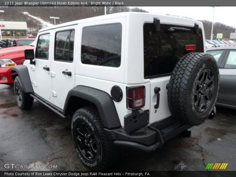  2013 Wrangler Unlimited Moab Edition 4x4 Bright White