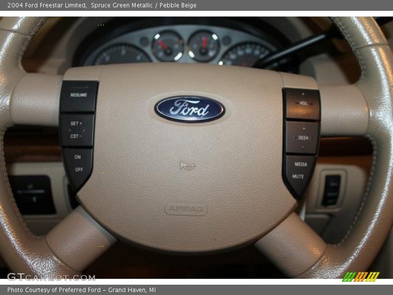 Spruce Green Metallic / Pebble Beige 2004 Ford Freestar Limited