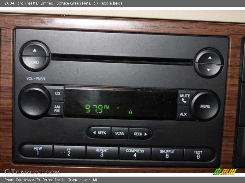 Audio System of 2004 Freestar Limited