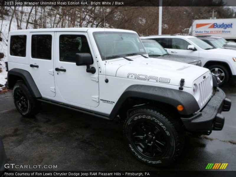  2013 Wrangler Unlimited Moab Edition 4x4 Bright White