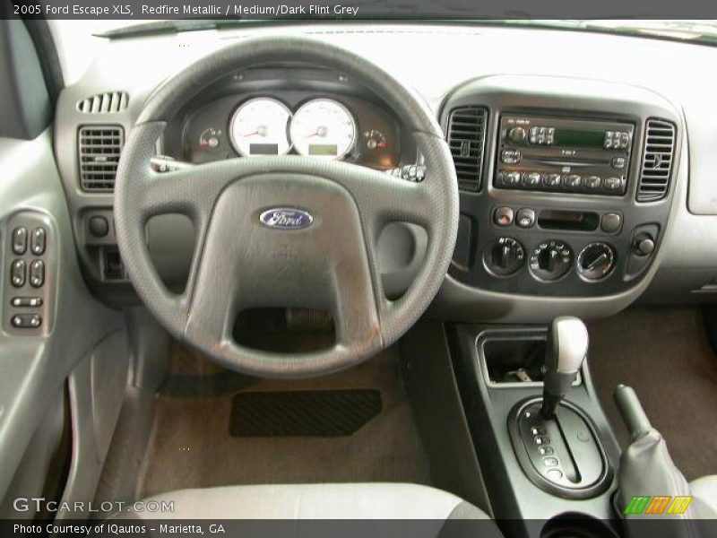 Redfire Metallic / Medium/Dark Flint Grey 2005 Ford Escape XLS