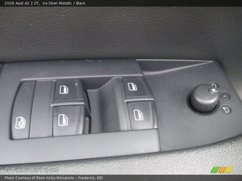 Ice Silver Metallic / Black 2008 Audi A3 2.0T
