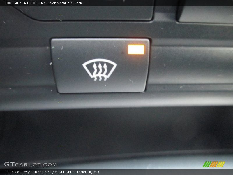 Ice Silver Metallic / Black 2008 Audi A3 2.0T