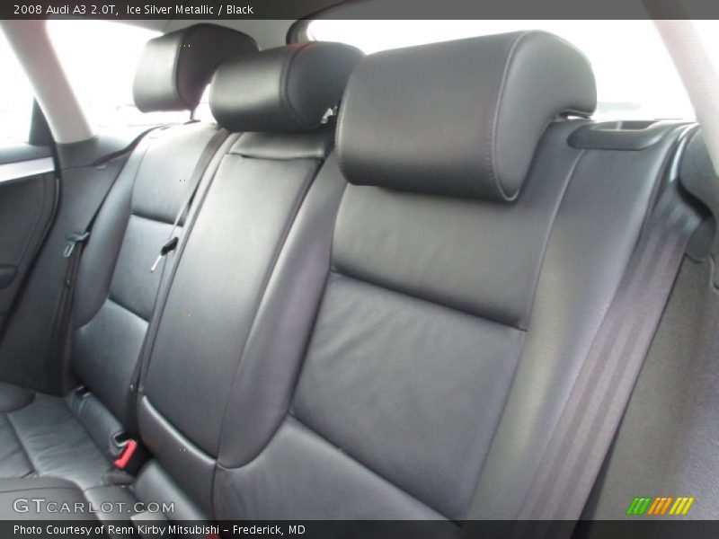 Ice Silver Metallic / Black 2008 Audi A3 2.0T