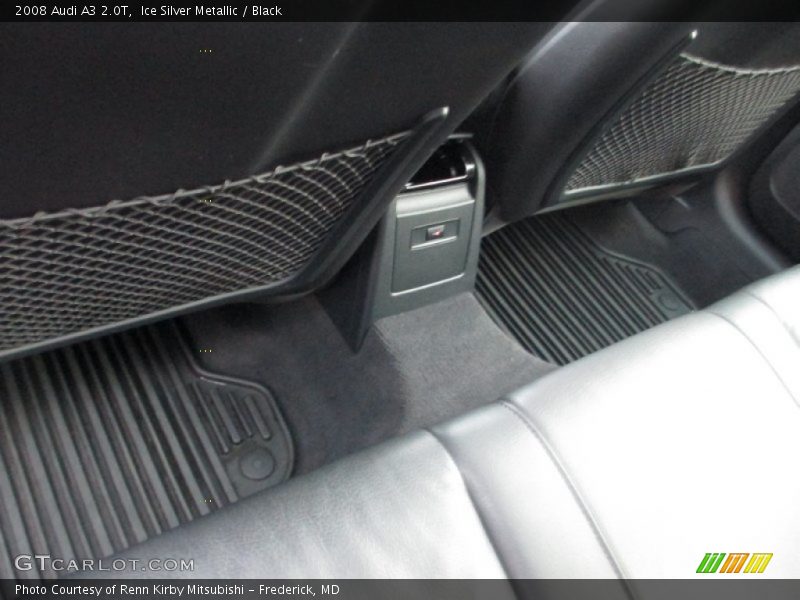 Ice Silver Metallic / Black 2008 Audi A3 2.0T