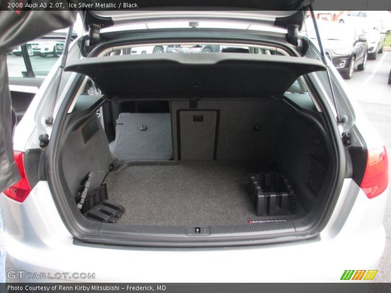 Ice Silver Metallic / Black 2008 Audi A3 2.0T