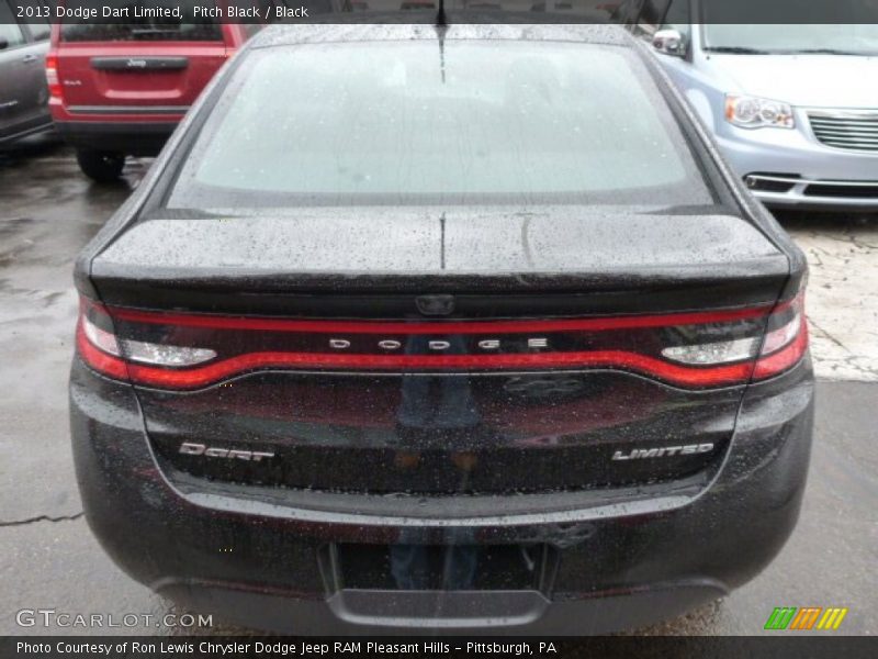 Pitch Black / Black 2013 Dodge Dart Limited