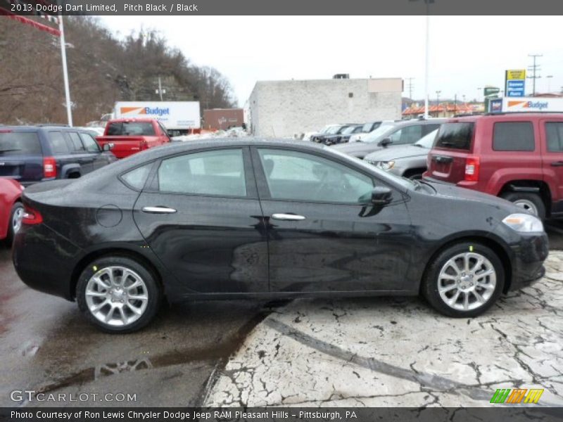 Pitch Black / Black 2013 Dodge Dart Limited