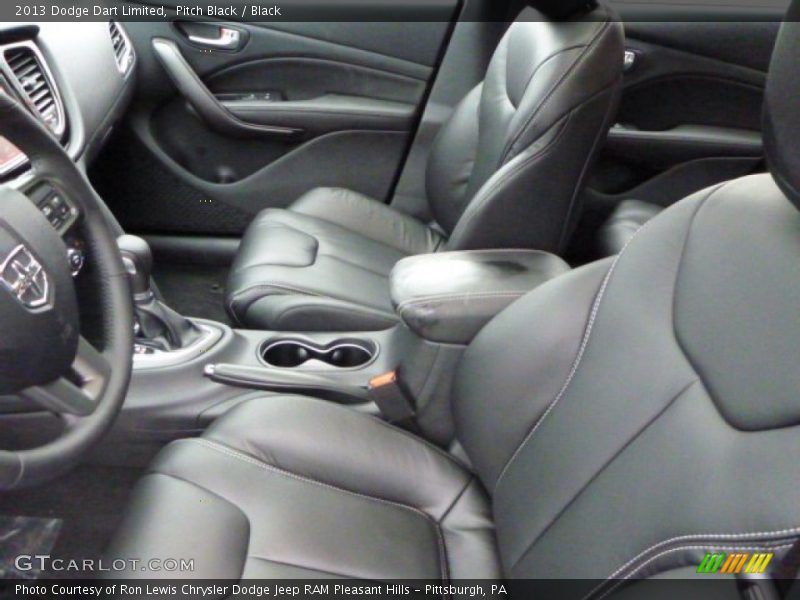 Pitch Black / Black 2013 Dodge Dart Limited