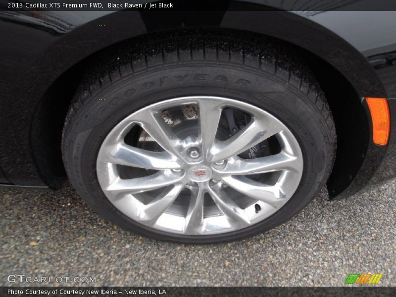 Black Raven / Jet Black 2013 Cadillac XTS Premium FWD