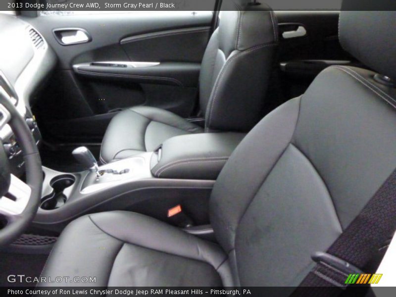 Front Seat of 2013 Journey Crew AWD