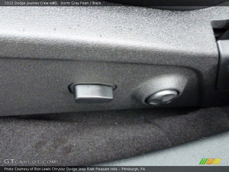 Storm Gray Pearl / Black 2013 Dodge Journey Crew AWD