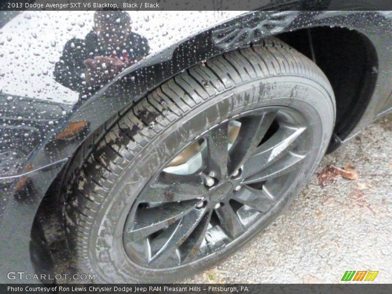 Black / Black 2013 Dodge Avenger SXT V6 Blacktop