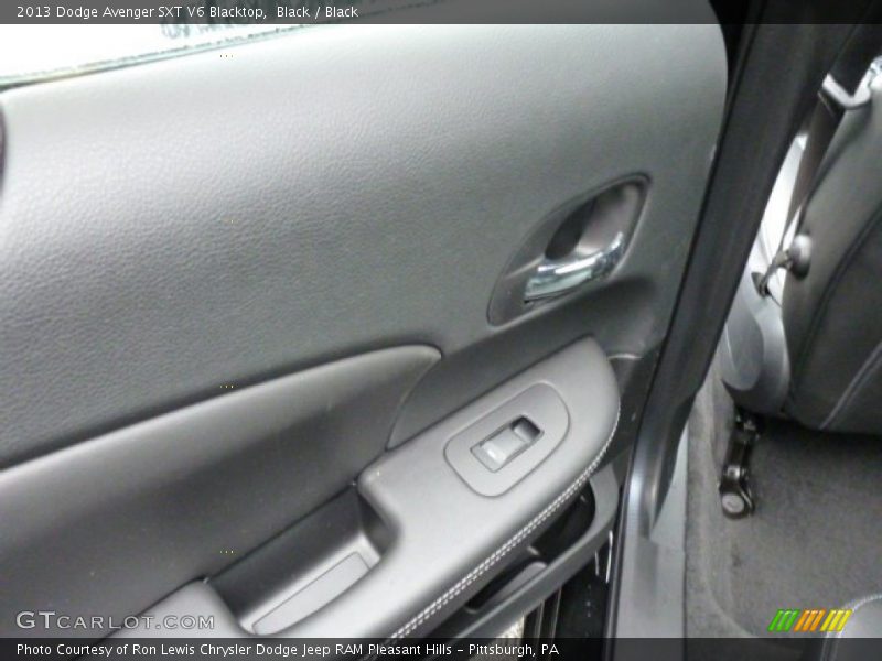Black / Black 2013 Dodge Avenger SXT V6 Blacktop