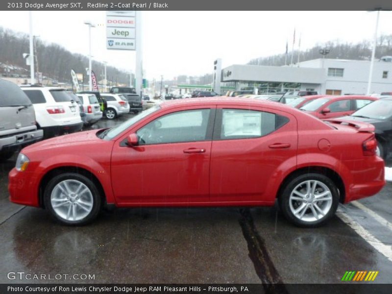 Redline 2-Coat Pearl / Black 2013 Dodge Avenger SXT