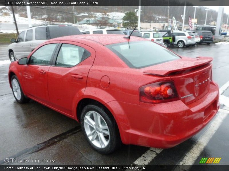 Redline 2-Coat Pearl / Black 2013 Dodge Avenger SXT