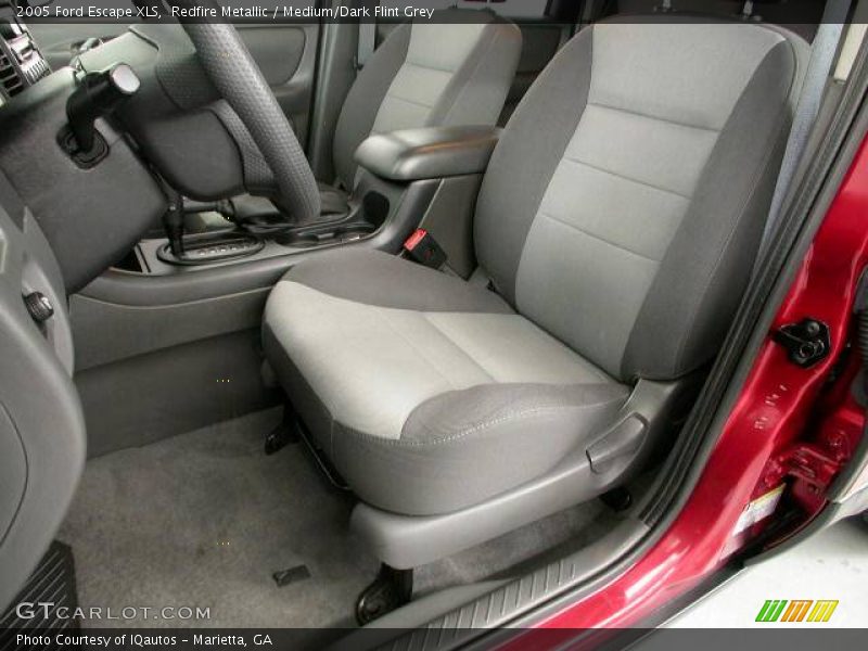 Redfire Metallic / Medium/Dark Flint Grey 2005 Ford Escape XLS