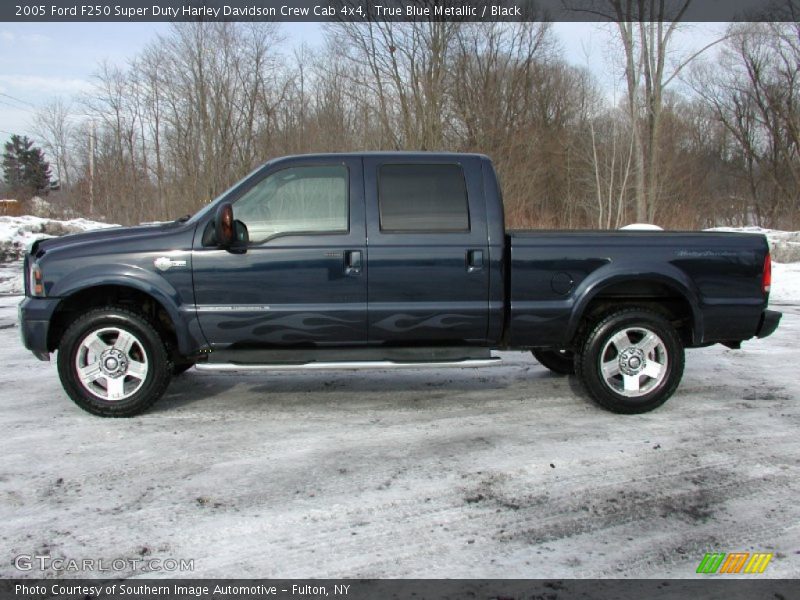  2005 F250 Super Duty Harley Davidson Crew Cab 4x4 True Blue Metallic