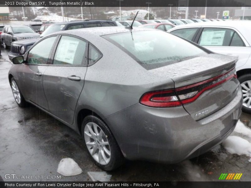 Tungsten Metallic / Black 2013 Dodge Dart SXT