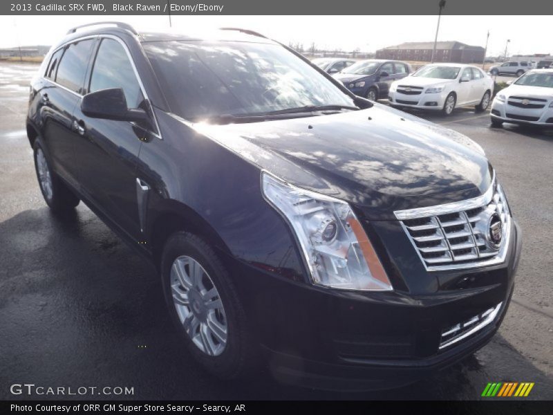 Black Raven / Ebony/Ebony 2013 Cadillac SRX FWD