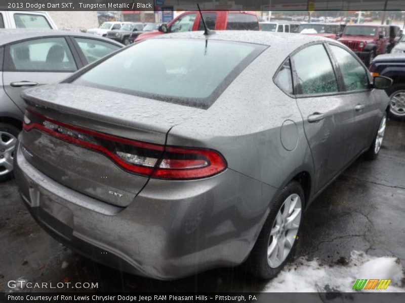 Tungsten Metallic / Black 2013 Dodge Dart SXT