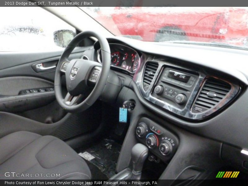 Tungsten Metallic / Black 2013 Dodge Dart SXT
