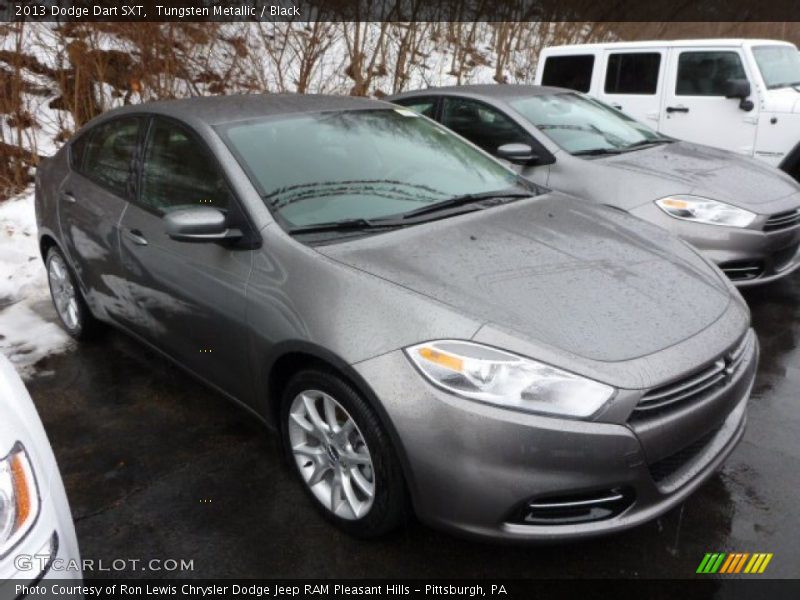 Tungsten Metallic / Black 2013 Dodge Dart SXT