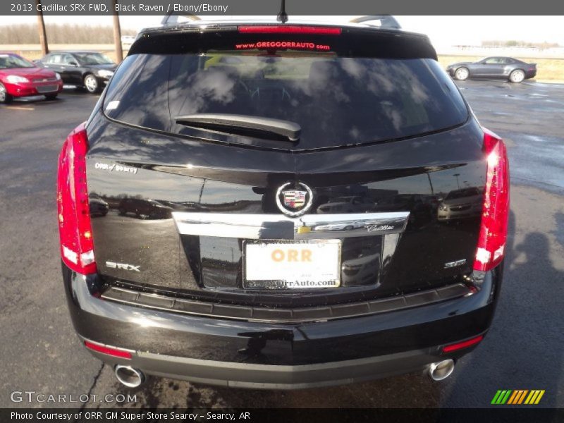 Black Raven / Ebony/Ebony 2013 Cadillac SRX FWD